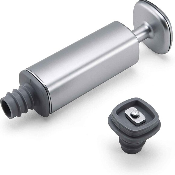 Rabbit Wine Preserver Vacuum Pump With 2 Stoppers New - Picture 3 of 3